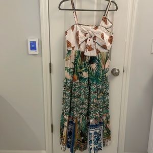 Farm Rio multi-patterned maxi sundress - size XS